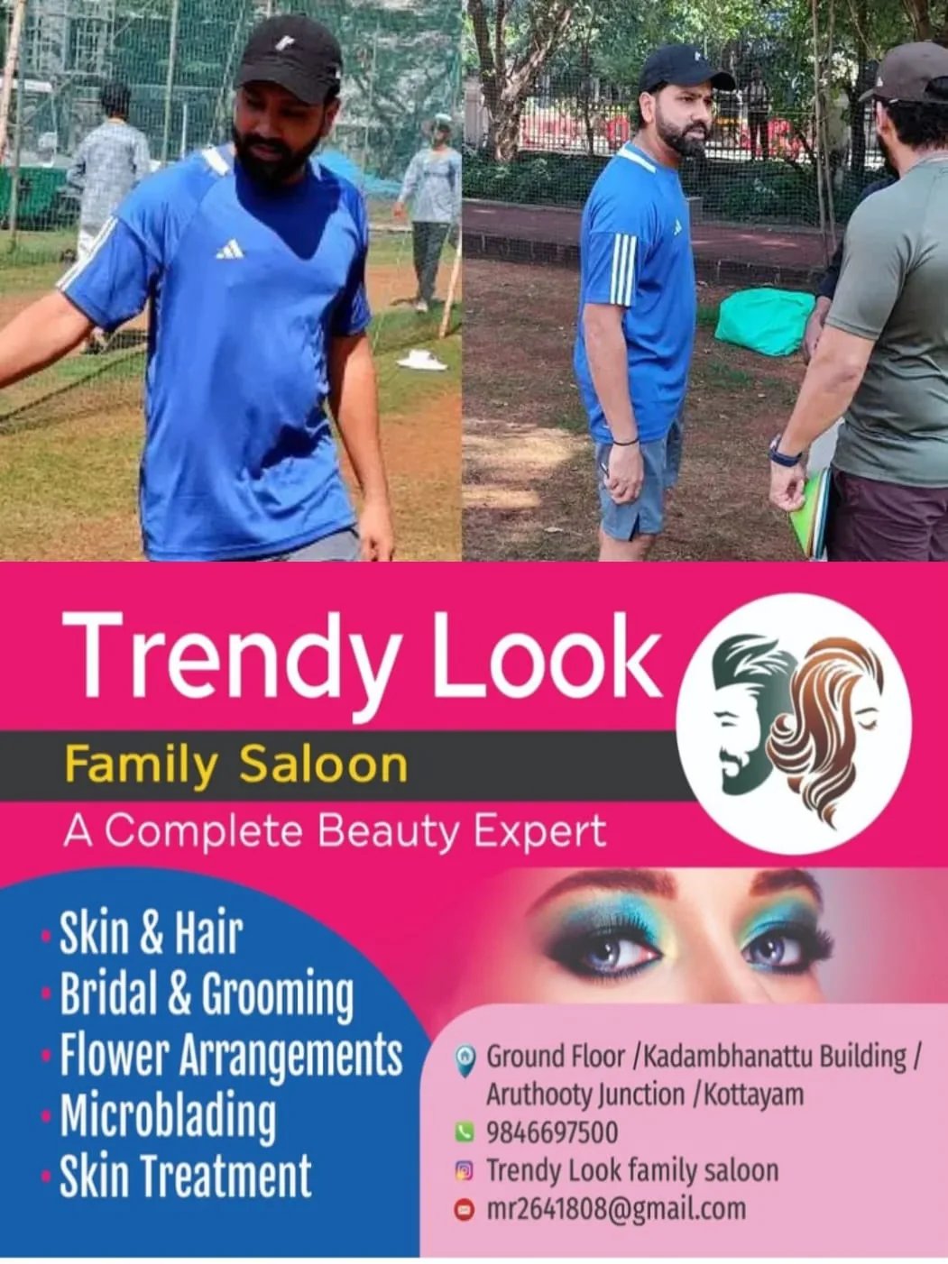 ഓസ്‌ട്രേലിയന്‍ പര്യടനത്തിന് മുൻപ്  കുറച്ചത് 11 കിലോ ഭാരം; വീണ്ടും ഭാരം കുറച്ച്‌ ‘സ്ലിമ്മായി’ ഹിറ്റ്മാന്‍; ഏകദിന പരമ്പരയ്ക്ക് മുന്‍പ് പരിശീലനത്തിനിറങ്ങി രോഹിത് ശര്‍മ; ആരാധകര്‍ ആവേശത്തില്‍…!