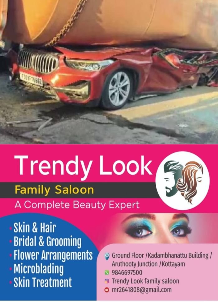 ബിഎംഡബ്ല്യുവിന്റെ മേൽ ടാങ്കർ മറിഞ്ഞ് അപകടം; സംഭവം ആന്ധ്രാപ്രദേശിൽ, അഭിഭാഷകന് ദാരുണാന്ത്യം